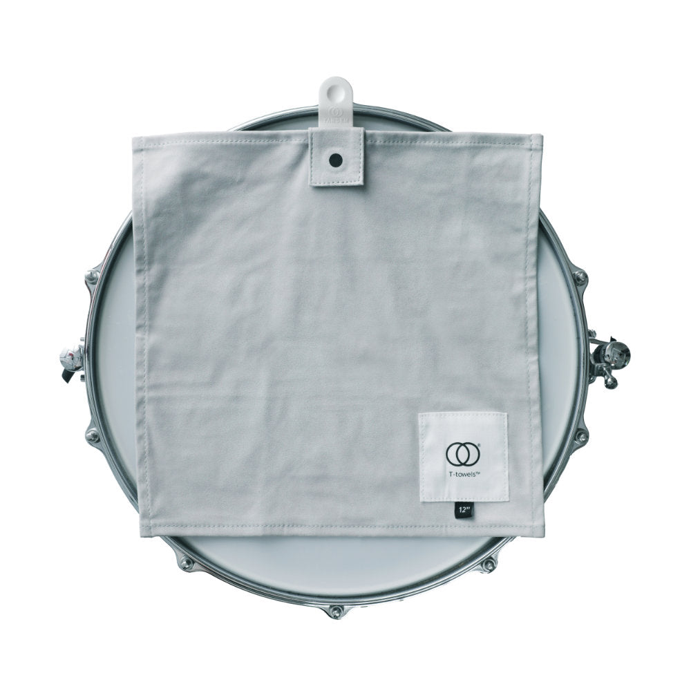 T-towel 12 Zoll auf einer Snare